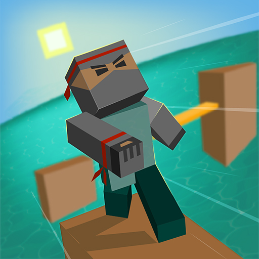 Completely Science Blocky Parkour Ninja