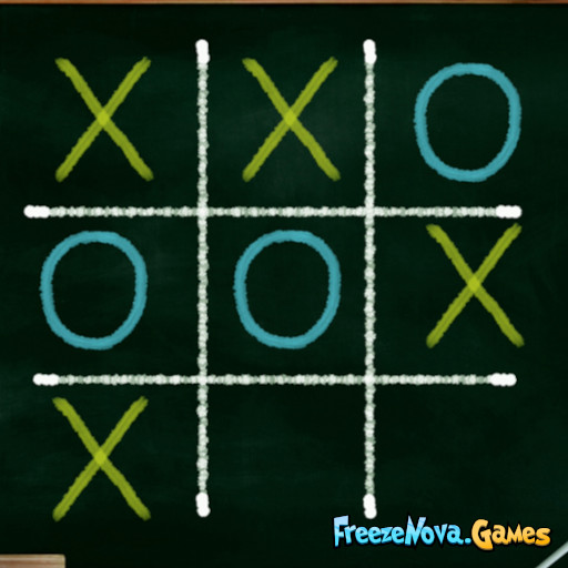 Totally Science Tic Tac Toe Blackboard